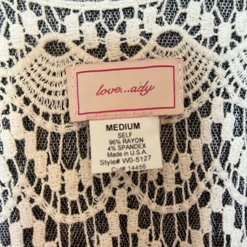 Long crochet maxi dress sz m - Picture 7 of 8